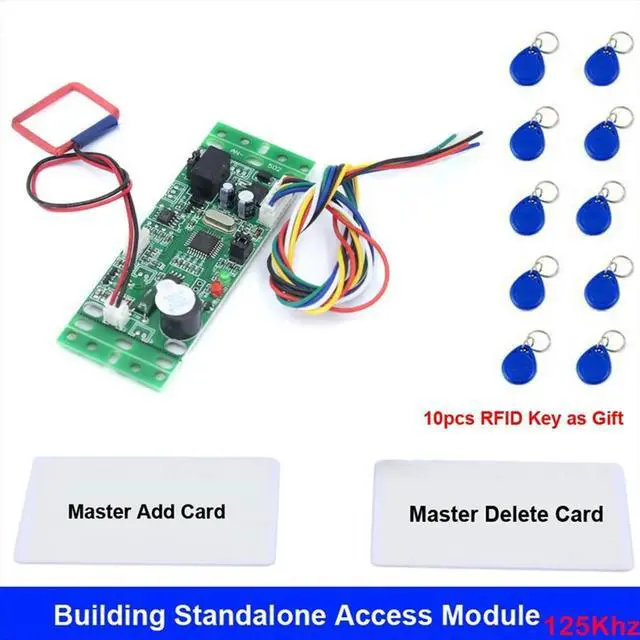 Main image of 125KHZ RFID Access Control Module Embedded Access System Controller Board Intercom Module