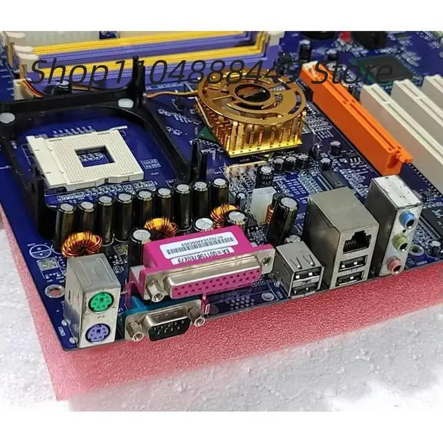 Alt view image 2 of 3 - I865PE-GL 478 pin 865 motherboard