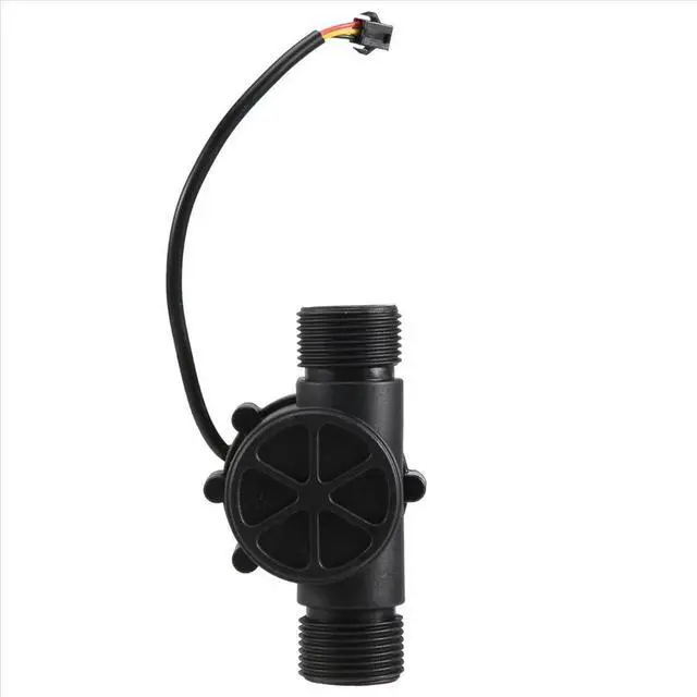Alt view image 3 of 3 - 1Pcs Water Flow Sensor DN25 DC3.5-24V 1 Inch 2-100L/Min Hall Flowmeter Heat Pump Water Heater Flow Meter Switch Counter