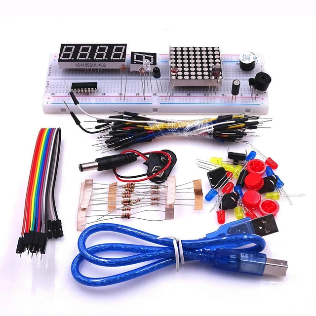 Alt view image 3 of 3 - MEGA2560 R3 Starter Kit Motor Servo RFID Ultrasonic Ranging Relay LCD For