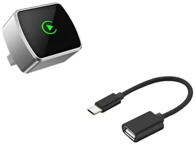 Alt view image 3 of 3 - 2 in 1 CarPlay Android Auto Box Wired to Dongle Stable BT Connect AUTO CarPlay Adapter Mini Box