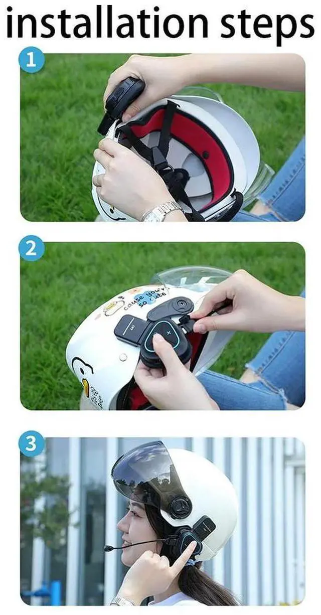 Main image of LX1 Motorcycle Summer Helmet Special Bluetooth Headset CVC Noise Cancelling Takeaway Headset Green