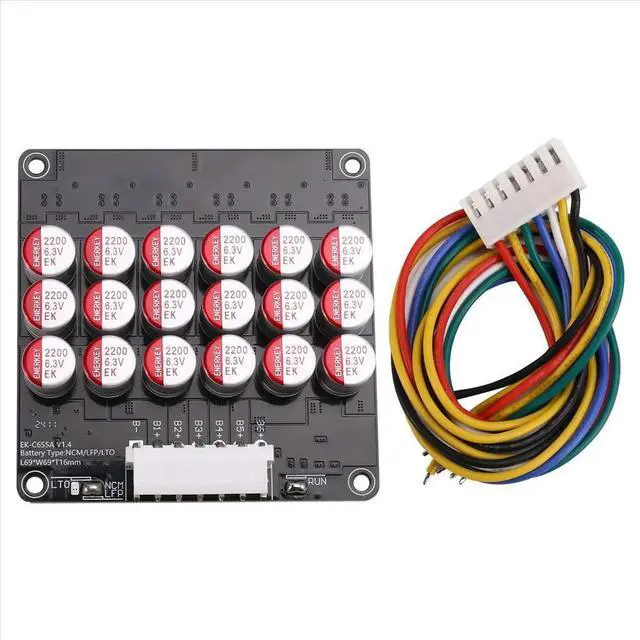 Alt view image 2 of 3 - 6S Active Equalizer Balancer Lifepo4 / Lipo/ LTO Equalization Capacitor Board