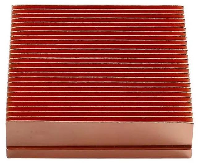 Main image of 40x40x11mm Pure Copper Heatsink Skiving Fin DIY Heat Sink Radiator for Electronic CHIP IC Cooling Cooler