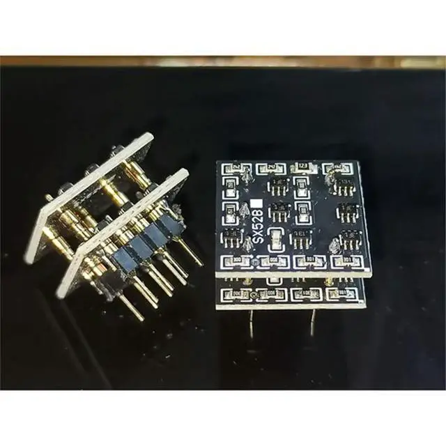 Alt view image 2 of 3 - 2 PCS SX52B Fully Discrete Dual Op-Amp Module Opa1612 Chip for Pre-Amplifiers Audio Headphone AMP