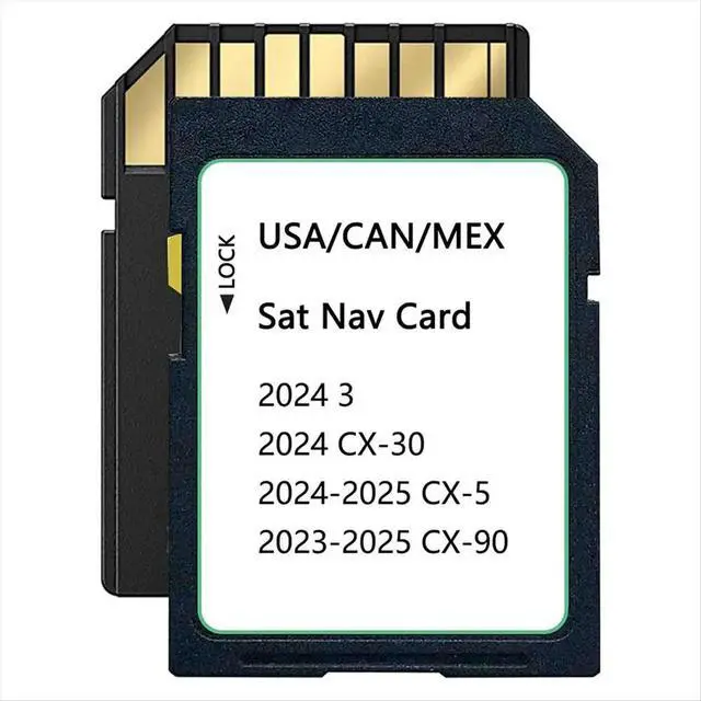 Alt view image 3 of 3 - Upgraded KMV66 EZ1B Navigation SD Card Map for CX-5(2024-2025), CX-30/Model 3(2024), CX-90(2023-2025) for USA/CAN/MEX