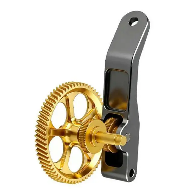 Alt view image 3 of 3 - For A1 A1 Mini Extruder Gear Hardened Steel+Brass Gear DLC Nano-Coated Feed Wheel Kit for A1 Mini