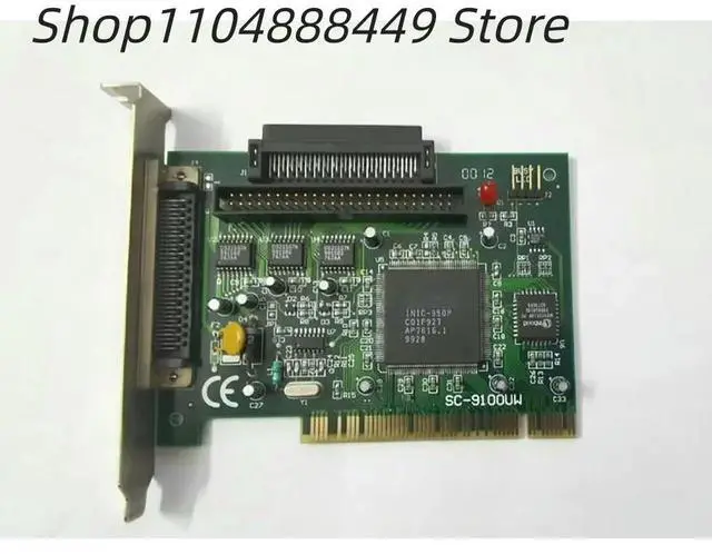 Main image of SC-9100UW SCSI card external 68-pin adapter card