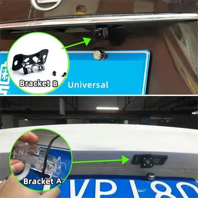 Alt view image 3 of 3 - 1080P AHD Camera 170° Backup Camera with Brackets for Volkswagen Eurovan Caravelle Transporter 1990-2003
