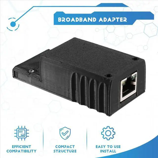 Alt view image 3 of 3 - Plug and Play Broadband Adaptor Simulator Controller Adapter for Gamecube Controller Adapter Accessories Parts