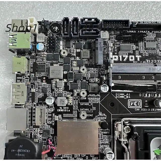 Alt view image 3 of 3 - Q170T motherboard LGA1151 interface