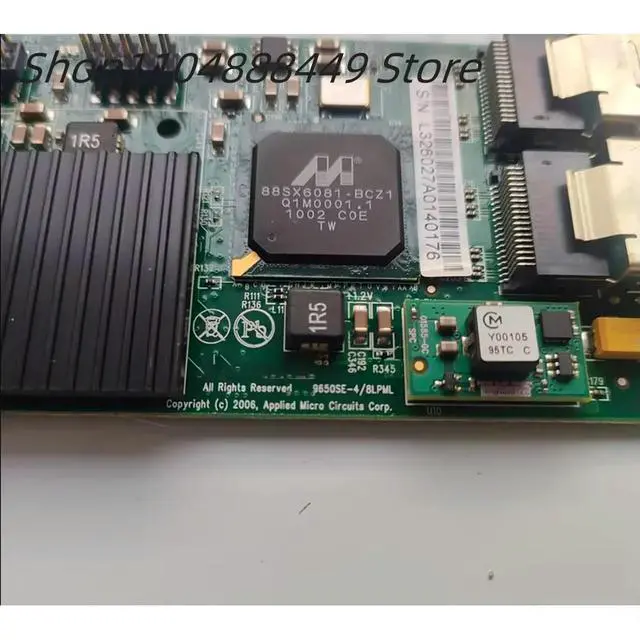 Alt view image 3 of 3 - 9650SE-4LPML PCI-Express RAID card N1613