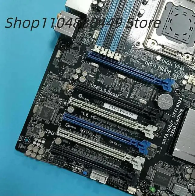 Alt view image 3 of 3 - P9X79 WS/SYS motherboard