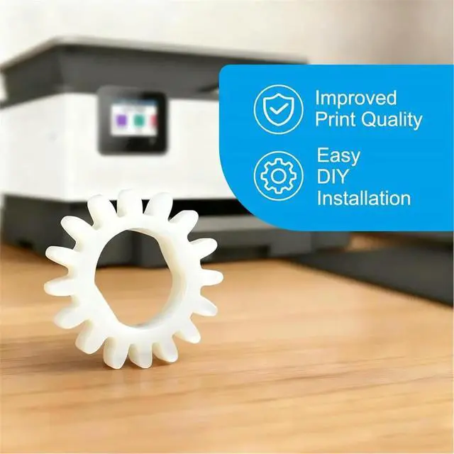 Alt view image 2 of 3 - 1pc Print Parts Paper Feed Gear for OfficeJet 9010 9012 9015 9020 9023 9025 9026 9028for Officejet Printer Gear