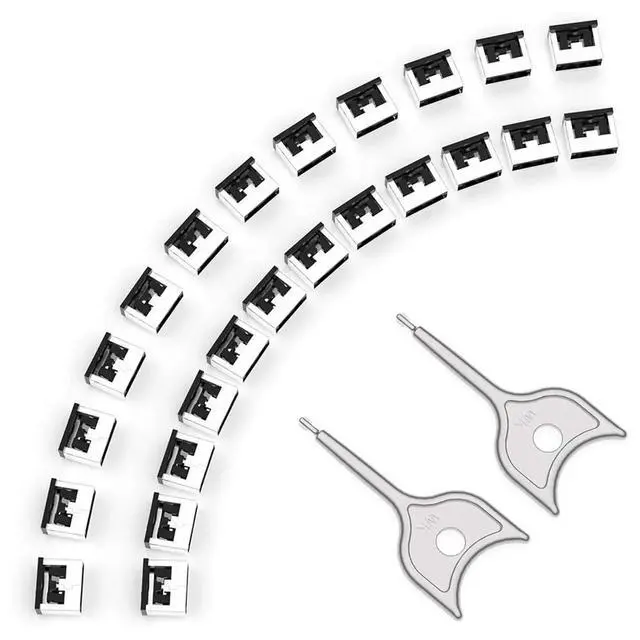 Alt view image 3 of 3 - USB-A l Port Lock Blocker with 2 Keys - Data Security & Dust Proof Protector for PC/Laptop 24PCS