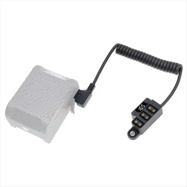 Alt view image 2 of 3 - Dummy D-Tap Splitter Cable One-Point Three-Point Power Cable Type B V Port for V-Type Power Supply
