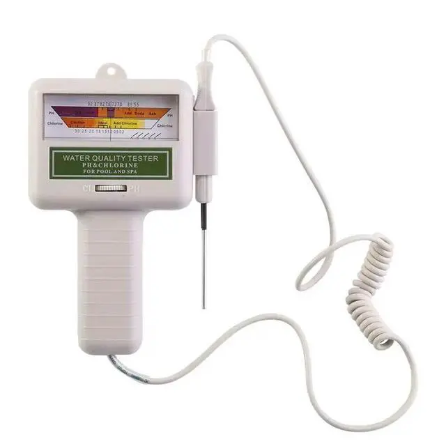 Alt view image 3 of 3 - PC-101 PH CL2 Chlorine Tester Water Tester Home Swimming Pool Spa Aquarium PH Meter Test Monitor
