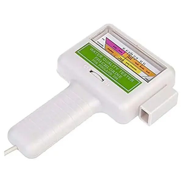 Alt view image 2 of 3 - PC-101 PH CL2 Chlorine Tester Water Tester Home Swimming Pool Spa Aquarium PH Meter Test Monitor