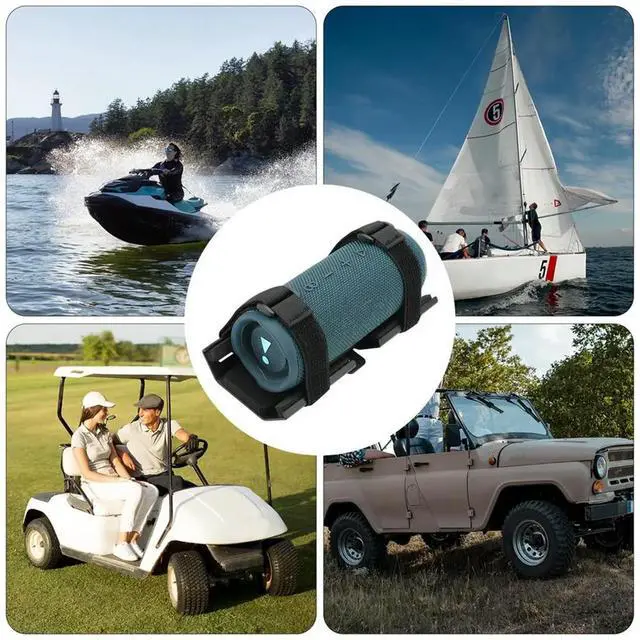 Alt view image 2 of 3 - Speaker Mount for Jet Ski/Snowmobile/Boat/Sea-Doo, Speaker Bracket l Speaker Mount Holder for JBL Charge 4