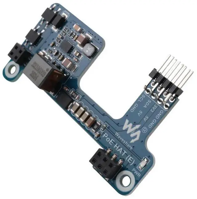 Main image of PoE HAT(E) for Ethernet Power over Expansion Board for 3B+/4B for IEEE 802.3Af 1PCS
