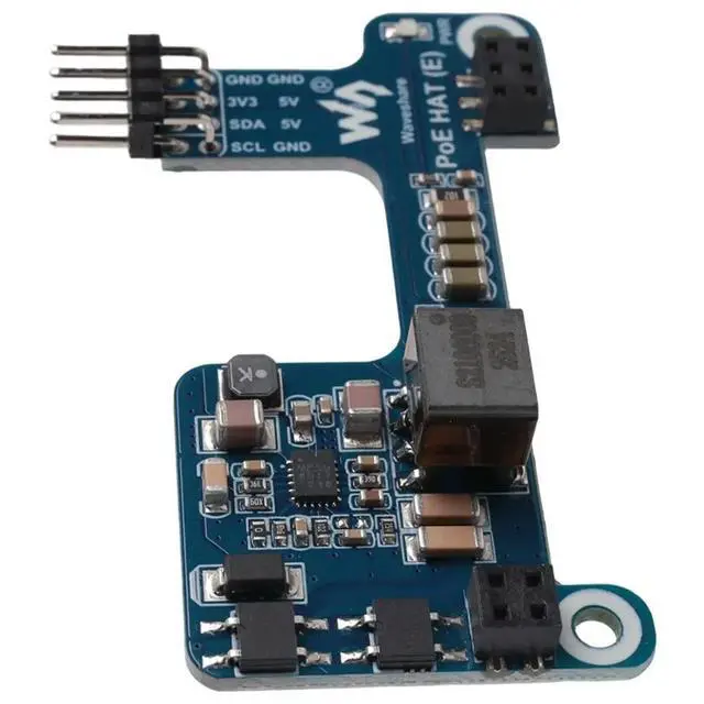 Alt view image 2 of 3 - PoE HAT(E) for Ethernet Power over Expansion Board for 3B+/4B for IEEE 802.3Af 1PCS