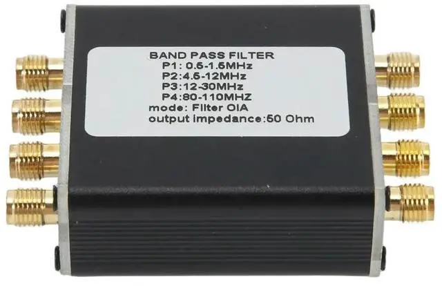 Alt view image 2 of 3 - Malachite Radio Pre-Filter BPF Bandpass Filter 50 Ohm SMA Socket