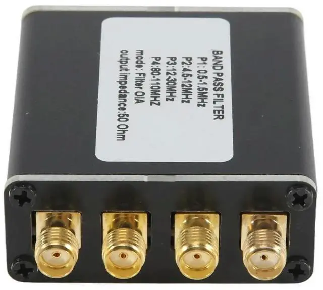 Alt view image 3 of 3 - Malachite Radio Pre-Filter BPF Bandpass Filter 50 Ohm SMA Socket