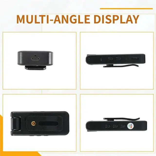 Main image of 4K Pocket Camera Digital Video Recorder BodyCam Infrared Night Vision Sports DV Riding Camcorder Camera