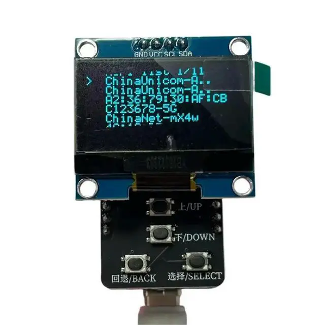 Alt view image 3 of 3 - BW16-Kit Development Board RTL8720DN Type-C Dual-Band 2.4G and 5G Wi-Fi Bluetooth BLE Module with 0.96inch OLED Display