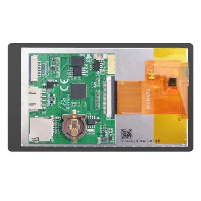 Alt view image 3 of 3 - NEXTION NX4880E043-011C 4.3" Edge Series HMI Touch Display LCD-TFT Capacitive Screen Panel Module Built-in RTC Without Enclosure
