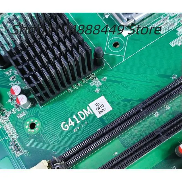 Alt view image 2 of 3 - G41DM 775 DDR3 Industrial motherboard