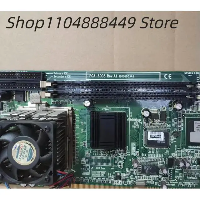 Alt view image 2 of 2 - PCA-6003 REV A1 Industrial control motherboard
