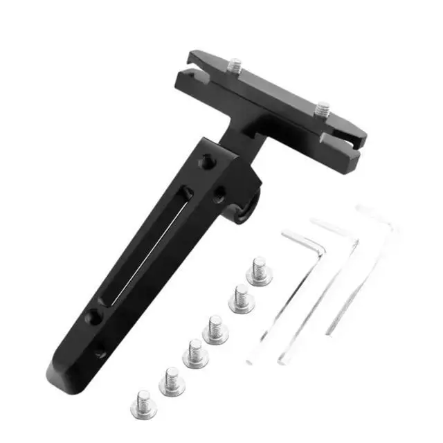 Alt view image 3 of 3 - Bicycle Water Bottle Holder Adapter Bicycle Saddle Bottle Cage Extension Holder Bike Saddle Drink Cup Cage Adapter