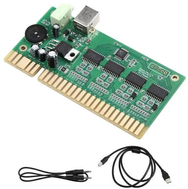 Main image of MAME Game Controller PC to Jamma Converter PCB with USB Audio Cable for 28 Pin Board Arcade Mchine