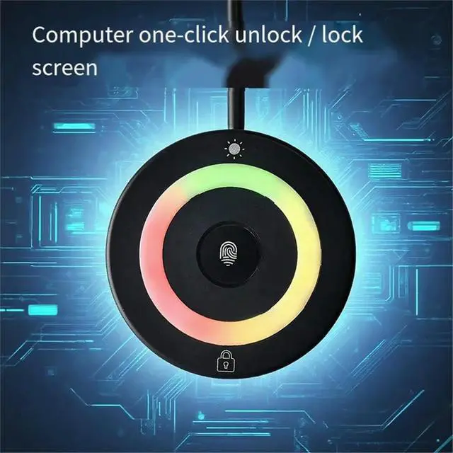 Alt view image 2 of 3 - For 10 11 Hello Biometric Fingerprint Login USB Reader Module Device Biometrics Security Key Safe Login