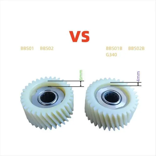 Alt view image 2 of 3 - For Bafang Electric Assisted Bicycle Parts 8FUN Old Model First Generation Mid Mounted Motor Nylon Gear for BBS01 BBS02