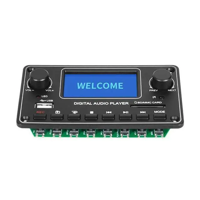 Alt view image 3 of 3 - LCD MP3 Player Module 28X64 Display Bluetooth Digital Audio Decoder Board TDM157 USB SD BT FM for Car Home Amplifier