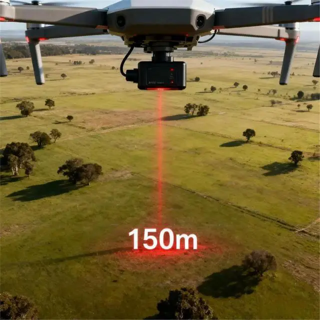 Alt view image 2 of 3 - Laser Distance Measuring Module 1000m Fast Response 200ms for Aviation/Railway/Outdoor Sports Accuracy ± 0.6 Meters