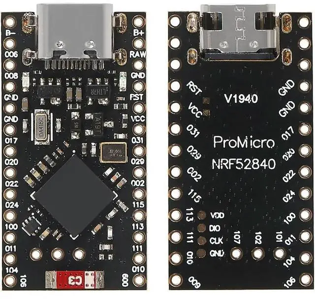 Main image of Pro Micro NRF52840 Development Board, Bluetooth, Type-C, for IDE - 5pcs