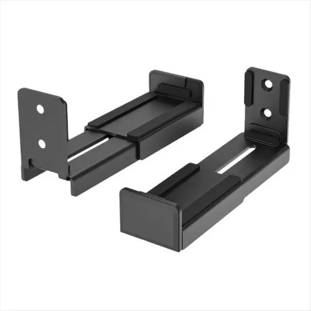 Alt view image 3 of 3 - 2PCS Universal Soundbar Wall Mount Depth Adjustable Speaker Wall Mount Under TV Bracket for Soundbars