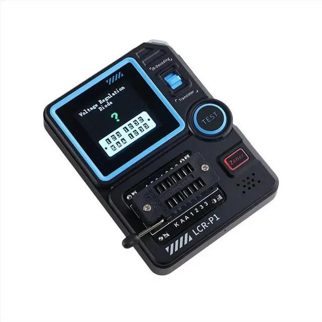 Alt view image 2 of 3 - LCR-P1 Transistor Tester Diode Triode Capacitance Resistance JFET,ESR LCR Meter Meter Tester Multifunction MOSFET IGBT