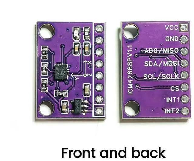 Main image of ICM42688 Six-Axis IMU Module 6-Axis Attitude Sensor Module Low Temperature Drift and Offset Supports IIC SPI Driver