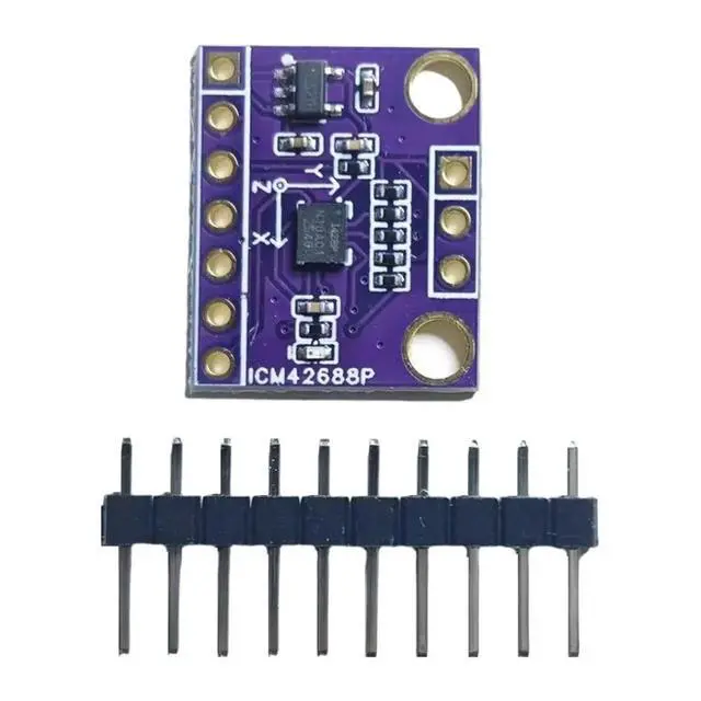Alt view image 3 of 3 - ICM42688 Six-Axis IMU Module 6-Axis Attitude Sensor Module Low Temperature Drift and Offset Supports IIC SPI Driver