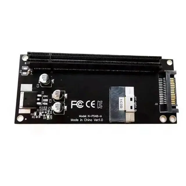 Alt view image 2 of 3 - SFF-8654 8i to PCIe 4.0 X16 External Graphics Card Adapter for Mainboard DIY Computers Accessories