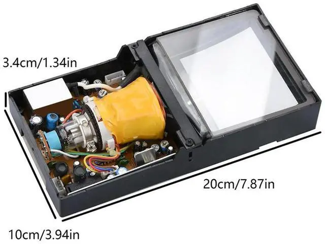 Main image of 12V 4.2W Micro-Type 4Inch CRT Black and White Monitor Vintage CRT Screen Electronic Picture Tube
