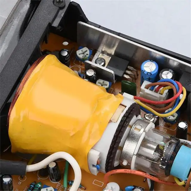 Alt view image 2 of 3 - 12V 4.2W Micro-Type 4Inch CRT Black and White Monitor Vintage CRT Screen Electronic Picture Tube