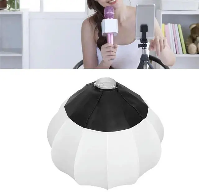 Main image of 65cm Lantern Softbox Light Modulator for Bowens Interface Ideal for Live Broadcasting & Video Recording