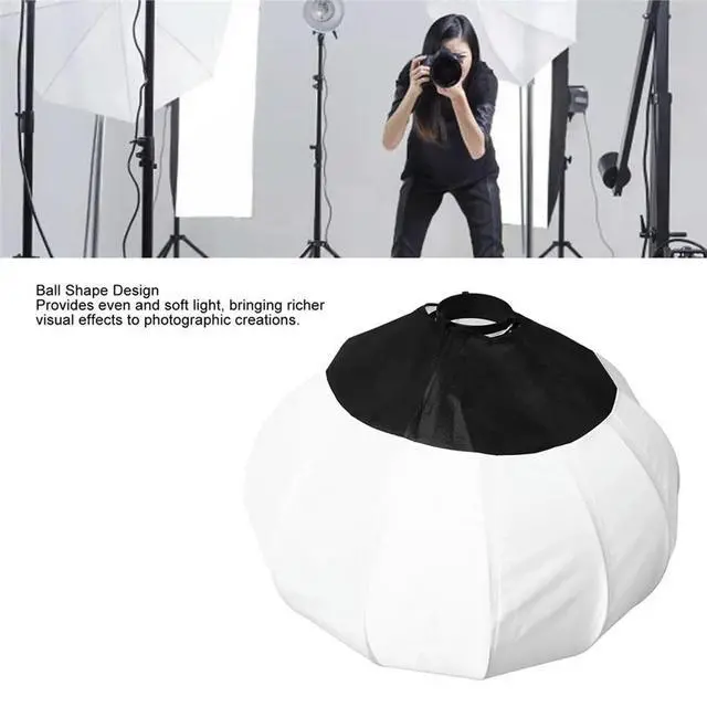 Alt view image 3 of 3 - 65cm Lantern Softbox Light Modulator for Bowens Interface Ideal for Live Broadcasting & Video Recording