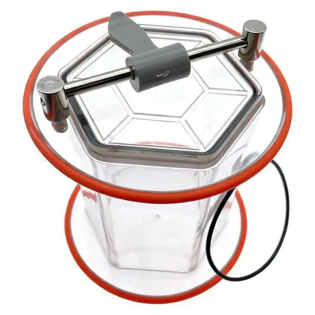 Alt view image 3 of 3 - Acrylic Polishing Machine Barrel 14.5cm, Compatible with KT6808 & KD6808, Durable One-Piece Construction