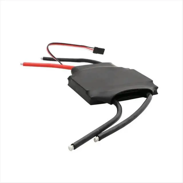 Alt view image 3 of 3 - 12V-26V 3S-6S Two-Way Brushed ESC 200A 2000W High-Power Speed Controller with LED Lights for RC Trawler 997 Motors